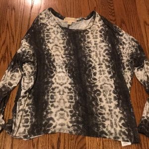 Michael Kors long sleeve top